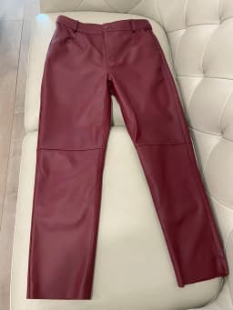 Cargo Pants Women 2026 New Korean Fashion Spring Autumn Genuine Leather Trousers Women Streetwear