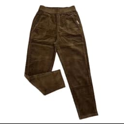 Fashionable Corduroy Casual Pants Women's High Waist Harlan Slimming Spring Autumn New Style All-Match Small Footed Sports Pants