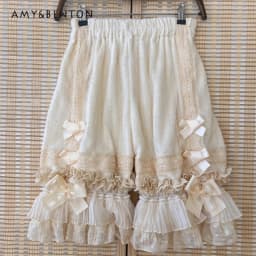Japanese Original Design Lolita Bow Women's Pumpkin Pants Autumn New Sweet Cute Lace Hollow out Coral Fleece Leggings ladies