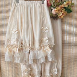 Japanese Original Design Lolita Bow Women's Pumpkin Pants Autumn New Sweet Cute Lace Hollow out Coral Fleece Leggings ladies