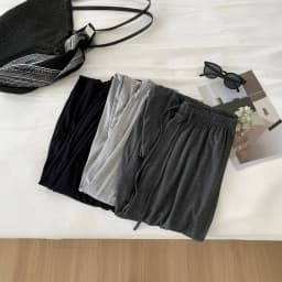 Drapey Straight-leg Pant For Women, Slimming High-waisted Wide-leg Casual Pants, Summer Floor-length Walking Pants