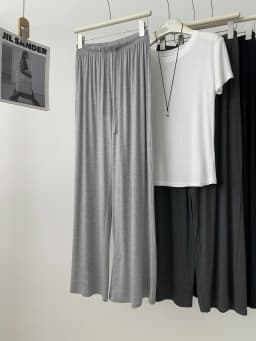 Drapey Straight-leg Pant For Women, Slimming High-waisted Wide-leg Casual Pants, Summer Floor-length Walking Pants
