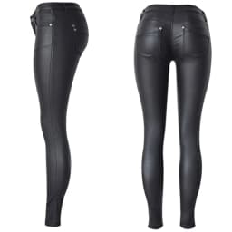 Women Low Waist Faux Pu Leather Pants Punk Gothic Lady Skinny Pencil Trousers Sexy Stretch Push Up Legging Slim Fit Street 2026
