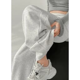 Lady Classic Korean High Waist Trousers Girls Fashion Wide Leg Sweatpants Female Streetwear Baggy Casual Daily Pants
