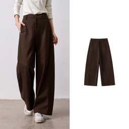 TOYOUTH Women's High Waist Curved Leg Trousers 2026 Autumn New Arrival Full Cotton Canvas Light Workwear Commuter Long Pants