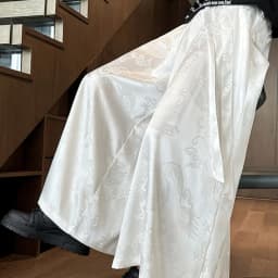 Spring Summer New Chinese Men's Jacquard Wide Leg Pants Women Loose Antique Han Hanfu Breathable Quick-drying Super Fairy Pants