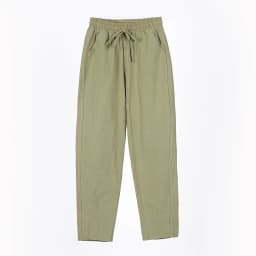 Women Pants Spring Autumn Ankle Length Casual Straight Pencil Solid Elastic Waist Harem Girls Pants Thin Cotton Linen Trousers