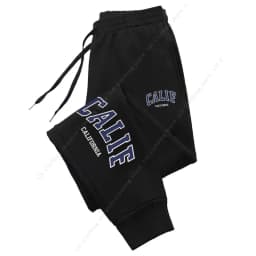 Women's Pants High Quality Trousers Autumn Winter CALIF Letter Print Casual Sports Sweatpants Outdoor Running Jogger Pants Woman