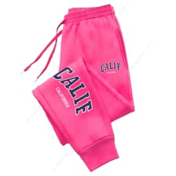 Women's Pants High Quality Trousers Autumn Winter CALIF Letter Print Casual Sports Sweatpants Outdoor Running Jogger Pants Woman