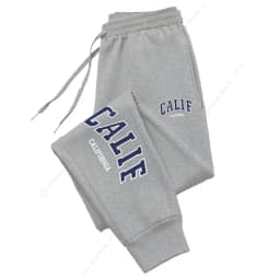 Women's Pants High Quality Trousers Autumn Winter CALIF Letter Print Casual Sports Sweatpants Outdoor Running Jogger Pants Woman