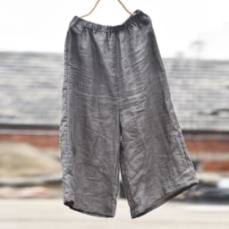 Johnature High Quality Women Ramie Wide Leg Pants Loose Elastic Waist Solid Color 2025 New Summer Casual Female Pants