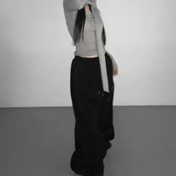 MEXZT Y2K Rivet Sweatpants Women Streetwear Fleece Black Baggy Joggers Harajuku Hip Hop Wide Leg Pants Fashion Casual Trousers