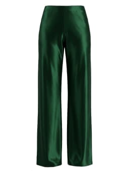 New In 2026 Women's Spring Summer Satin Pants Fashion Elegant High Waist Casual Straight Trousers