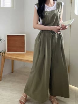 Korean Style Straight Leg Casual Pants Women's Spring Fashion Design Slimming Versatile Strap Pants Trendy Age-Defying Long P...