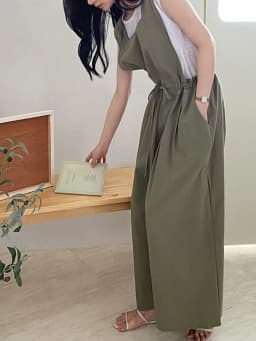 Korean Style Straight Leg Casual Pants Women's Spring Fashion Design Slimming Versatile Strap Pants Trendy Age-Defying Long P...