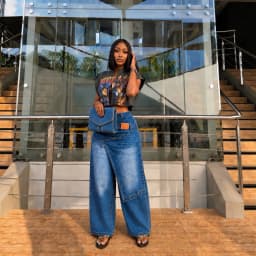 Denim Pant Women Jeans Vintage Wide Leg Long Pants High Waist Straight Trousers Y2k Streetwear Elegant Work Casual Loose 2026