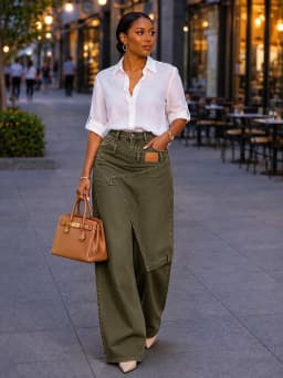 Denim Pant Women Jeans Vintage Wide Leg Long Pants High Waist Straight Trousers Y2k Streetwear Elegant Work Casual Loose 2026