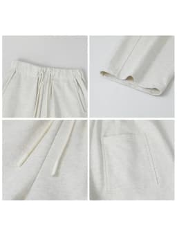 CHIC VEN Women Casual Pants Loose Casual New High Waist Wide Leg Woman Trousers Sports Streetwear Autumn Winter 2023