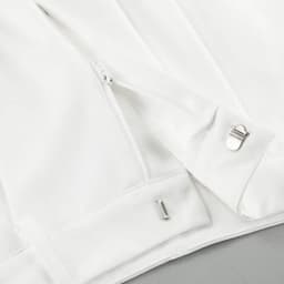Light Luxury White Women Wide Leg Pants Spring and Autumn Temperament Versatile Commuting Leisure High Waist Straight Leg Pants