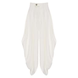 Women Palazzo Pants Trousers Casual SlacksBaroque Pleated Loose Wide Leg Pants Daily Commute Office Pants Women's Trousers