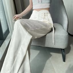 Summer Women Thin Jacquard Trousers Korean Ladies High Waist Wide Leg Pants 2025 Female Fashion Satin Straight-leg Pantalons