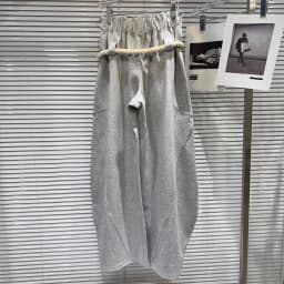 2026 New Women Personalized Woven Hemp Rope Belt Loose Wide-leg Casual Pants Bloomers