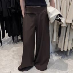 MEXZT Faux Woolen Wide Leg Pants Women Fashion Streetwear Bagyy Black Pants Winter Korean Low Waist Design Straight Trousers New