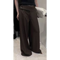 MEXZT Faux Woolen Wide Leg Pants Women Fashion Streetwear Bagyy Black Pants Winter Korean Low Waist Design Straight Trousers New