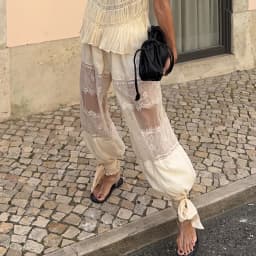 Cottage Bloomer Pants Women Lace Ruffles Pettipants Y2k Vintage Victorian Pantaloons Pants Fairycore Under Dress Slips Bottoms