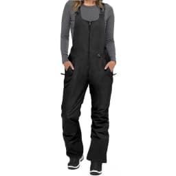 Women Bib Winter Snow Bibs Waterproof Snowboarding Insulated Snowboard Overalls Ripstop Ski Pants Insulated Snow Pants for Women