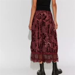 Boho Vintage Women Lace Trim Long Bloomers Y2k Elastic Mid Rise Floral Ruffle Pantaloons Flared Slips Pants Pajama Bottoms