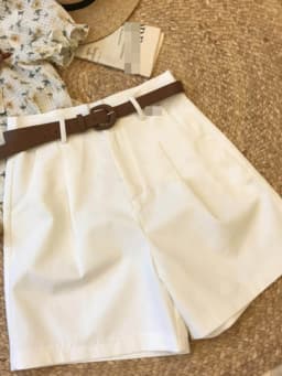 Loose Women's Workwear Shorts Summer High Waist A-Line Wide Leg Casual Pants Outerwear Style Korean Commute Fashion
