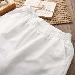 Johnature 2025 New Style Casual Loose Women Calf-length Pants Spring Summer Fashion Solid Cotton Linen Women Pants