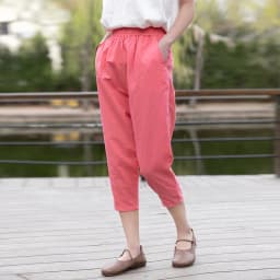 Johnature 2025 New Style Casual Loose Women Calf-length Pants Spring Summer Fashion Solid Cotton Linen Women Pants