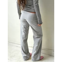 Fold Over Wide Leg Yoga Pants for Women Y2K Low Rise Wide Leg Color Block Foldover Lounge Pants Teen Girls Cute Sweatpants ﻿