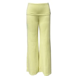 Fold Over Wide Leg Yoga Pants for Women Y2K Low Rise Wide Leg Color Block Foldover Lounge Pants Teen Girls Cute Sweatpants ﻿