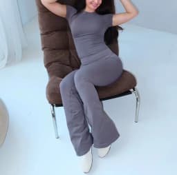 NO LOGO Impact Flares Scrunch Booty Women's Gym Leggings Seamless Fitness Workout Yoga Trousers Squat Proof Fashion Flared Pants