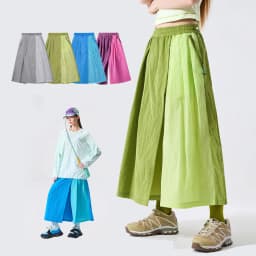 Outdoor Water-repellent Skirt Pant Women Streetwear Fashion It Girl Y2k Loose Casual Sport Wide Leg Cargo Pants Female Trousers