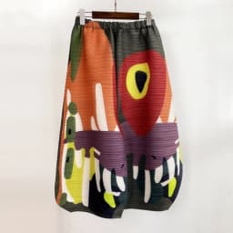 YUDX Miyake Pleated Wide Leg Pants Woman Multicolor Print Elastic High Waist Loose Plus Size 2025 New Autumn Women Clothing