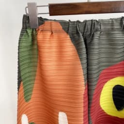 YUDX Miyake Pleated Wide Leg Pants Woman Multicolor Print Elastic High Waist Loose Plus Size 2025 New Autumn Women Clothing