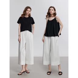TOYOUTH Women Casual Pants 2025 Summer New Lyocell Long Pants