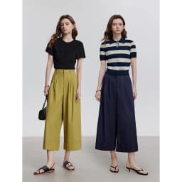 TOYOUTH Women Casual Pants 2025 Summer New Lyocell Long Pants
