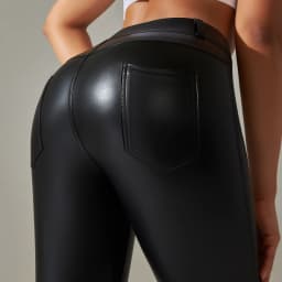 Trendy New WOMEN'S Leggings High Waisted Tight and Sexy Leather Pants Colorful Yoga Pants for Women
