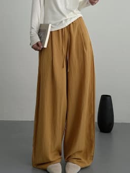 KarSaNy Women Summer Pants Purple Loose High Waist Casual Solid Navy Blue Lyocell Pants Wide Leg Trousers For Women Summer Baggy
