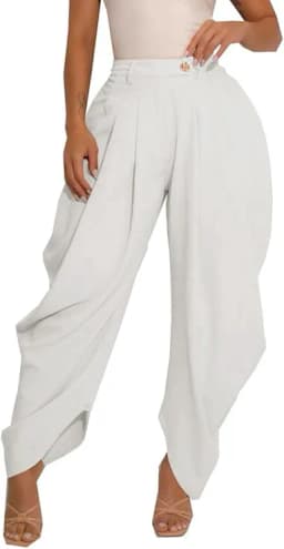 GLCMYAYA Women High Waist Jogger Loose Long Harlen Pants 2025 Fall Autumn OL Work Fashion Active Casual Street Trousers