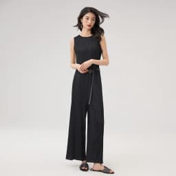 Miyake Pleated Sleeveless Jumpsuit 2025 Summer New Casual Loose Thin Set of High Waist Age Reduction Casual Jumpsuit