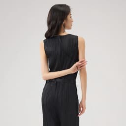 Miyake Pleated Sleeveless Jumpsuit 2025 Summer New Casual Loose Thin Set of High Waist Age Reduction Casual Jumpsuit