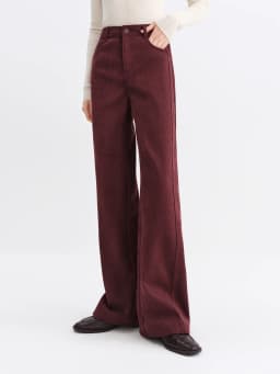 FSLE Sanded Narrow Straight-Leg Jeans for Women Fall Winter 2025 New Arrival Retro Relaxed Slimming Pants Floor Lenghth Pants