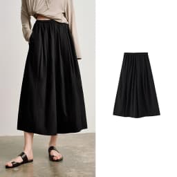 TOYOUTH Women's High Waist Wide Leg Skort 2026 Autumn New Accordion Pleated Slimming Flattering Office Commute Workwear Chic