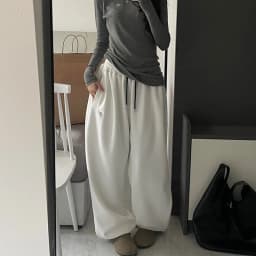 Women Oversize Gray Sweatpants Y2K Harajuku Baggy Wide Leg Joggers Trousers Female Aesthetic Vintage Embroidery Sports Pants